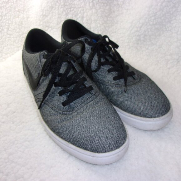 S-134 MENS NIKE CHECK SOLARSOFT CANVAS SB SNEAKERS - Picture 2 of 13